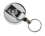 Heavy Duty Reel with Nylon Cord and Retractable Keyring Badge Pass ID card Holder