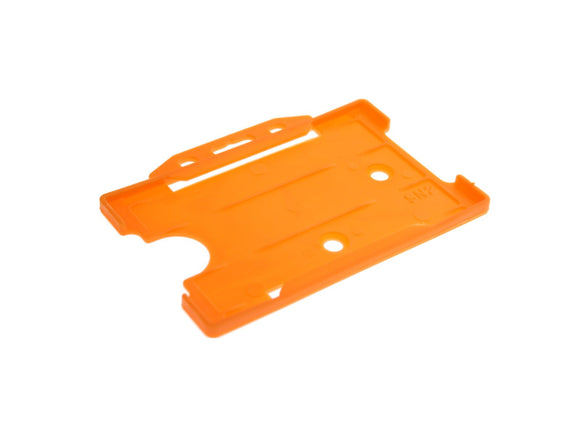Orange Single Sided Biodegradable ID Card Holder