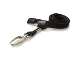 Black Lanyard with Lobster Clip