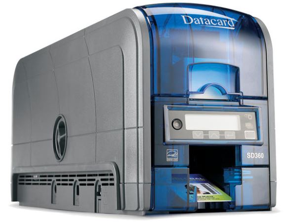 Datacard SD360 ID Card Printer (Dual-Sided)