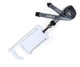 Antimicrobial Door Opening Card Holder