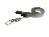 Grey Lanyard with Lobster Clip