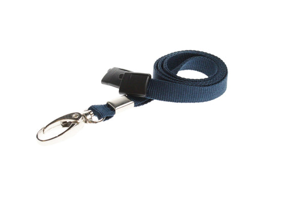 Navy Lanyard with Lobster Clip