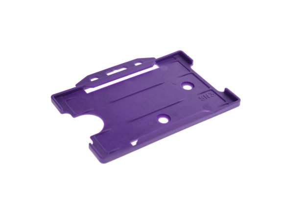 Purple Single Sided Biodegradable ID Card Holder