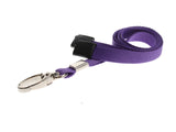 Purple Lanyard with Lobster Clip