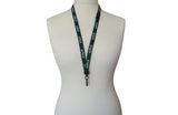 Green Staff Lanyard with Plastic Clip