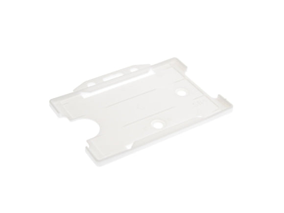 White Single Sided Biodegradable ID Card Holder