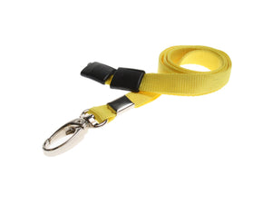 Yellow Lanyard with Lobster Clip