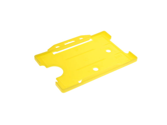 Yellow Single Sided Biodegradable ID Card Holder